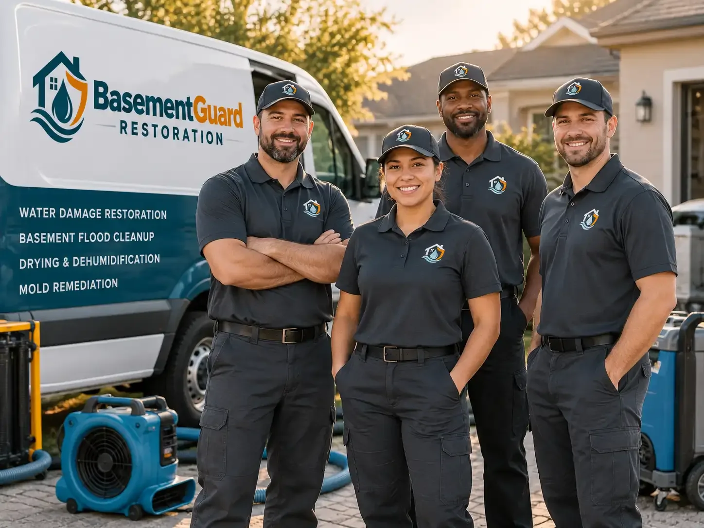 Basement Water Damage Restoration company in Whitten, IA
